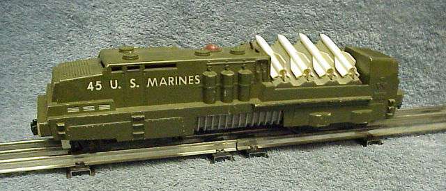 Photo of the left side of a 45 USMC Missile Launcher