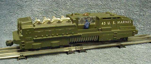 Photo of the right side of a 45 USMC Missile Launcher