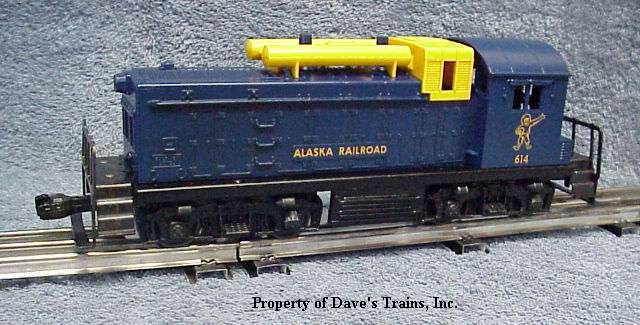 Photo of the common version of a 614 Alaska NW2 Switcher