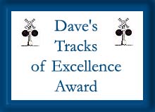 Dave's Tracks of Excellence Award