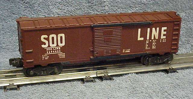 Photo of an original 3494-625 Soo Line Operating Boxcar