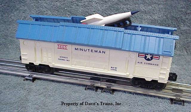 Photo of a 3665 Minuteman Boxcar (common version)