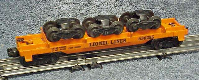 Photo of a 6362-55 Rail Truck Car (serif lettering)