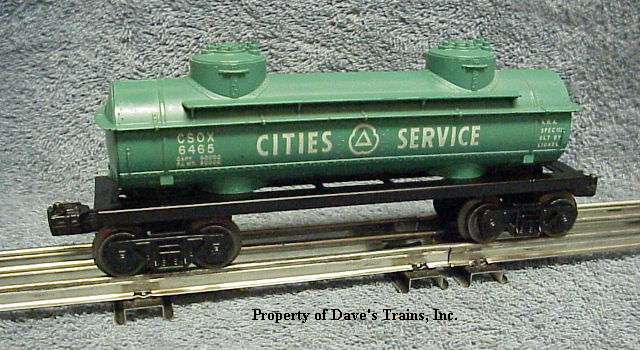 Photo of a 6465 Cities Service Tank Car
